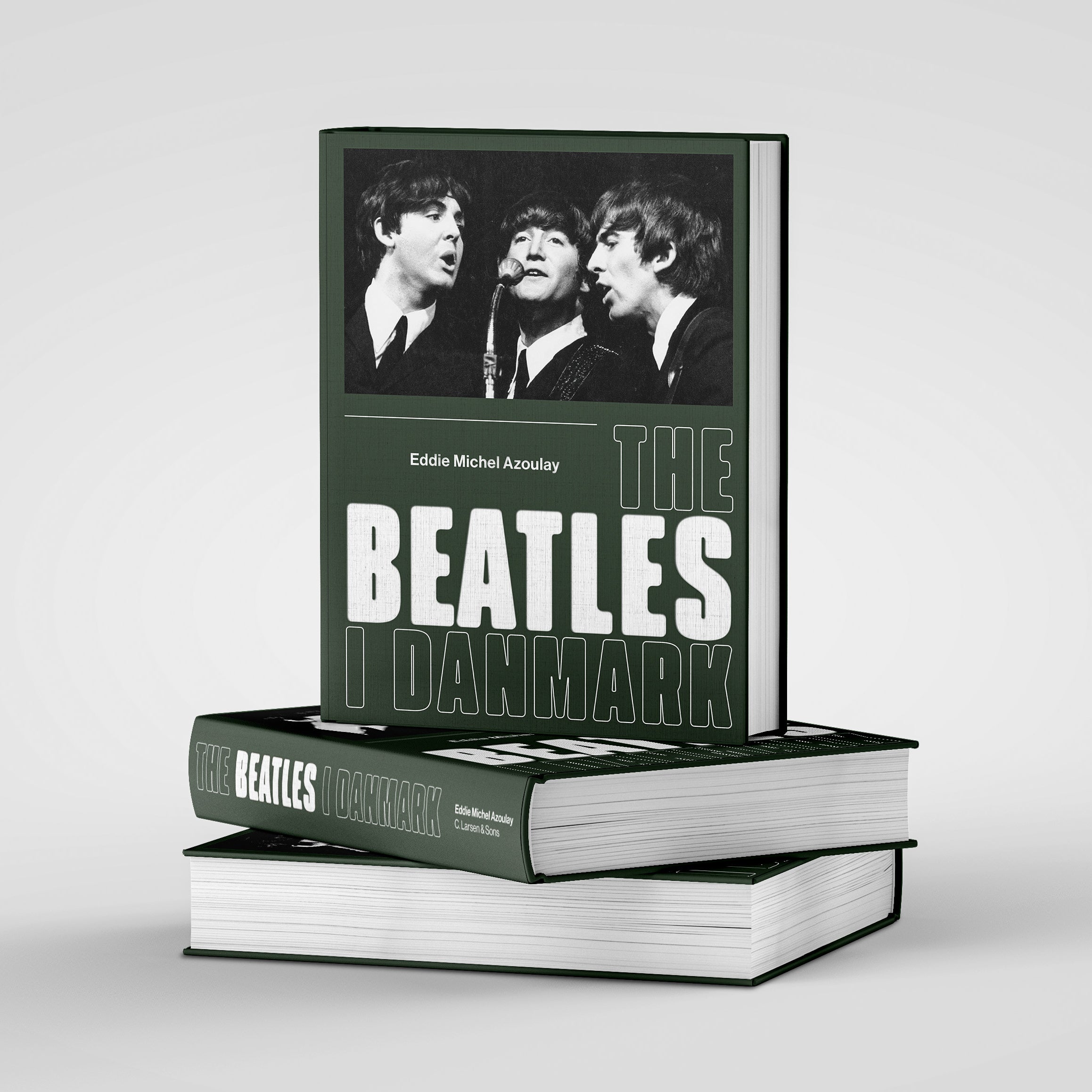 "The Beatles i Danmark" BOG + 30x30 cm Art Print - FORUDBESTILLING