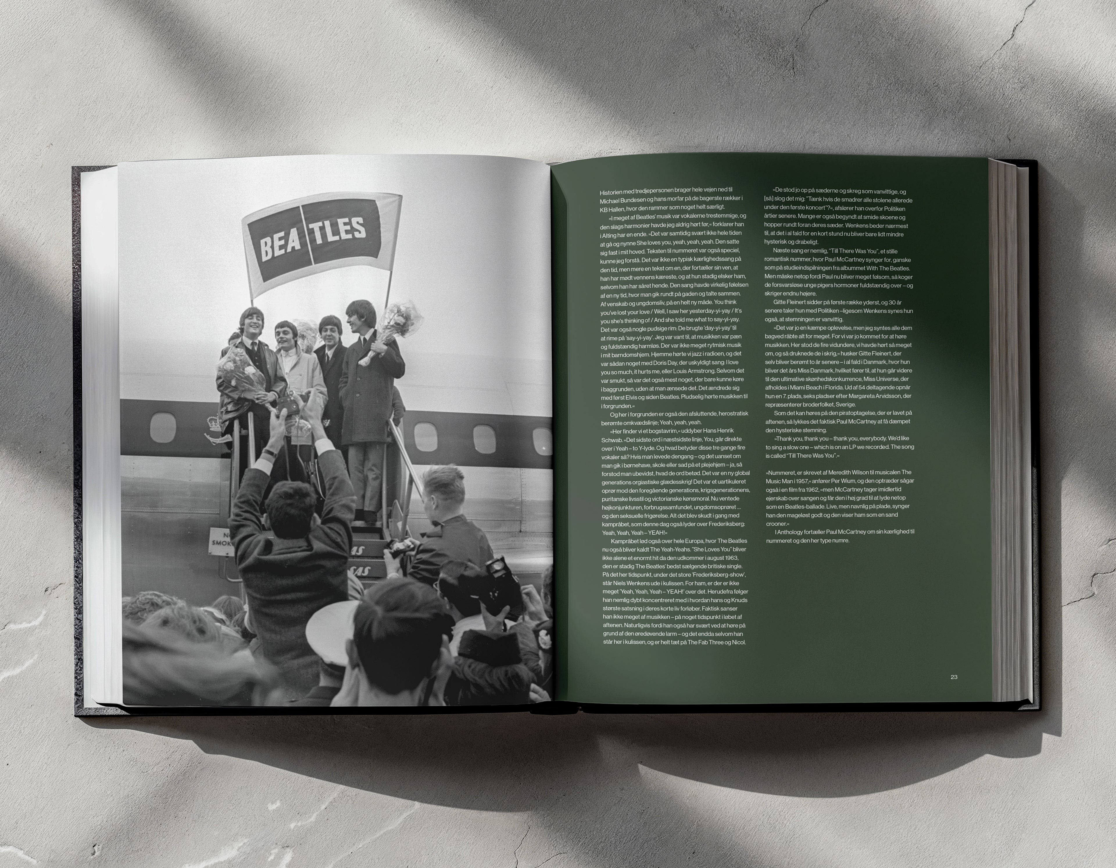 The Beatles i Danmark bog - til dig og en ven - FORUDBESTILLING