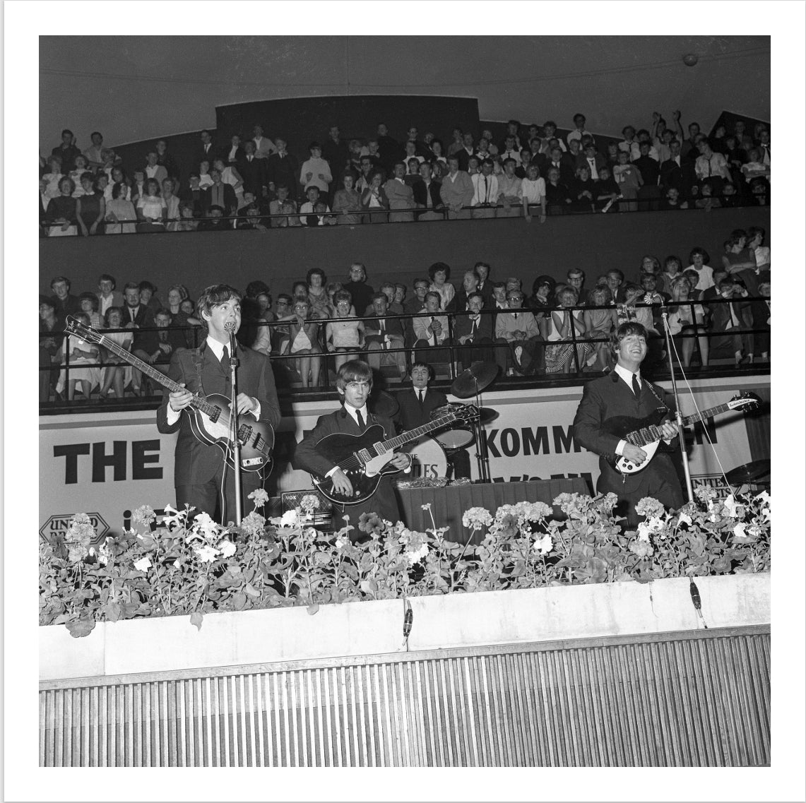 "The Beatles i Danmark" BOG + 30x30 cm Art Print - FORUDBESTILLING