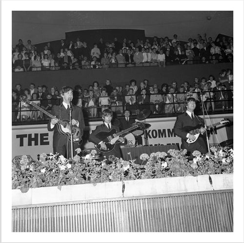 "The Beatles i Danmark" BOG + 30x30 cm Art Print - FORUDBESTILLING